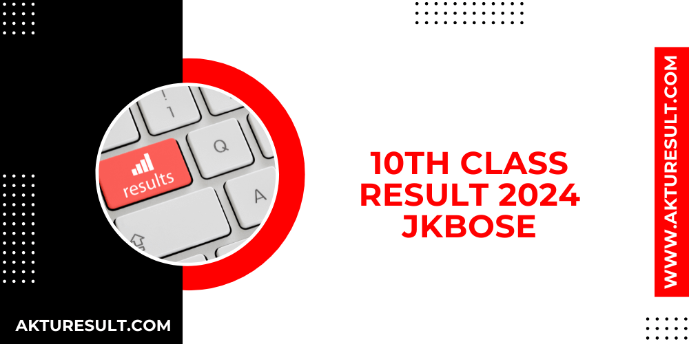 10th Class Result 2024 JKBOSE