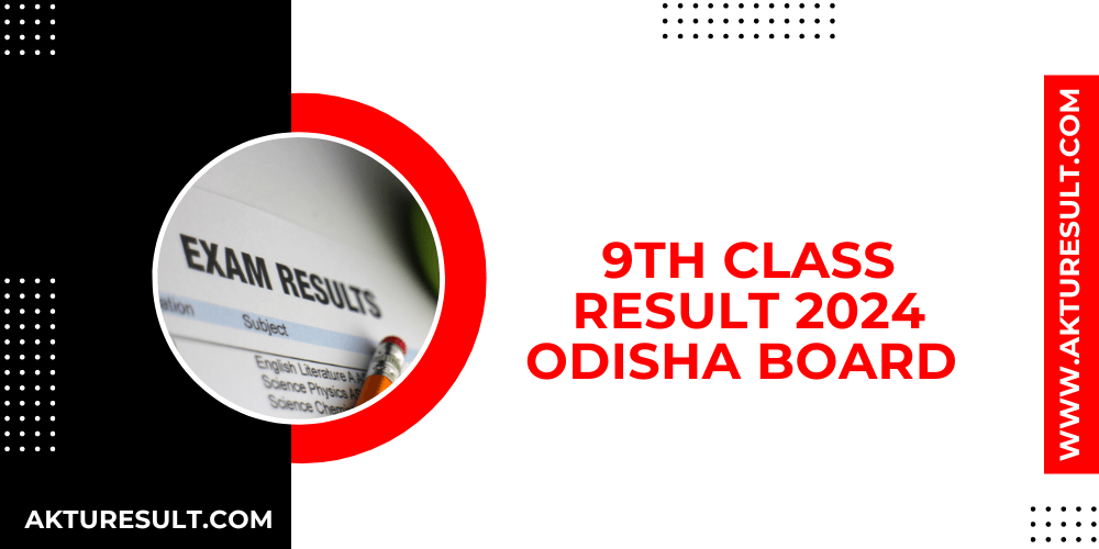 Odisha Board 9th Result