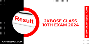 JKBOSE Class 10th Exam 2024