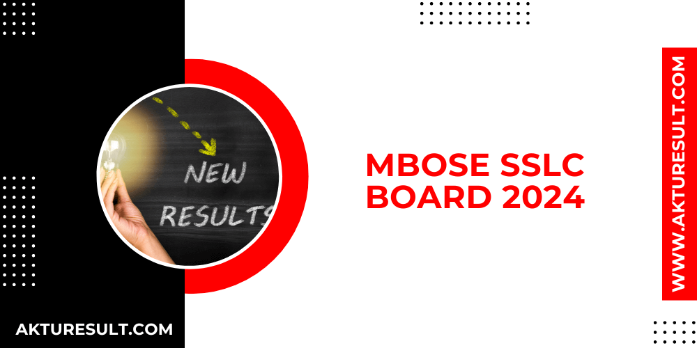 MBOSE SSLC Result 2024