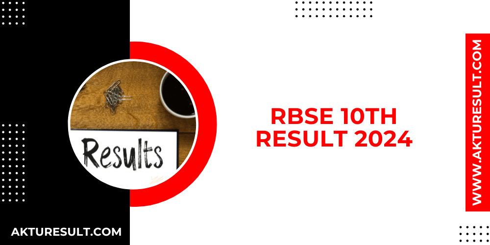 RBSE 10th Result 2024