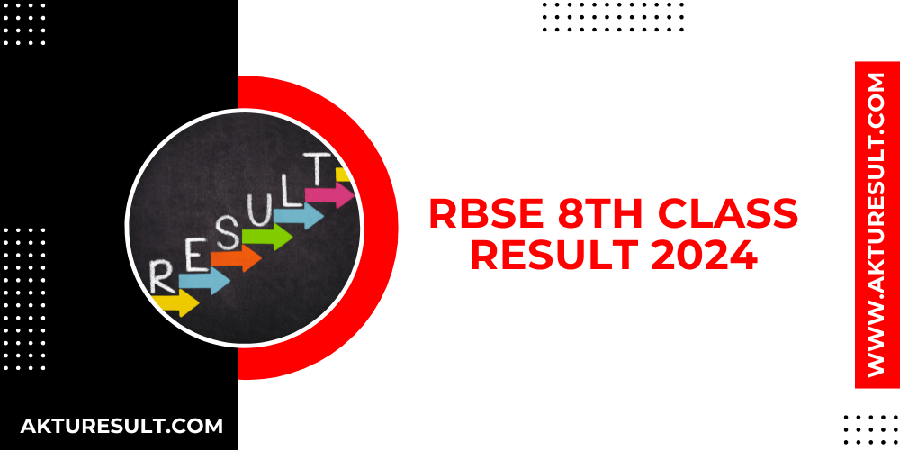 RBSE 8th Class Result 2024