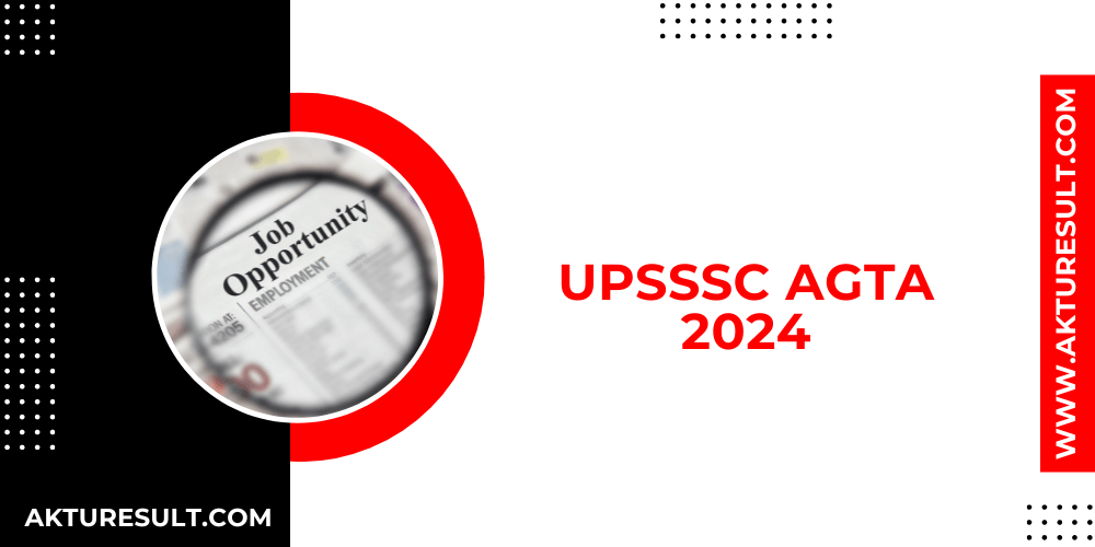 UPSSSC AGTA 2024