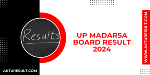 Up Madarsa Board Result 2024