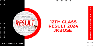 JKBOSE 12th Result 2024, Resul...