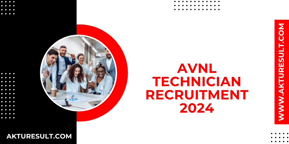 AVNL Technician Recruitment 2024