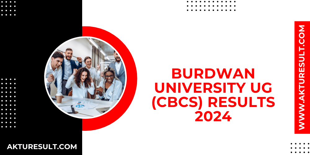 Burdwan University UG (CBCS) Results 2024
