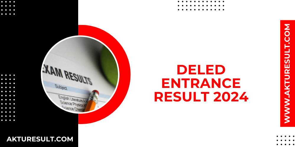 DELED Entrance Result 2024