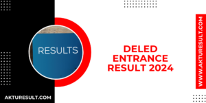 DELED Entrance Result 2024