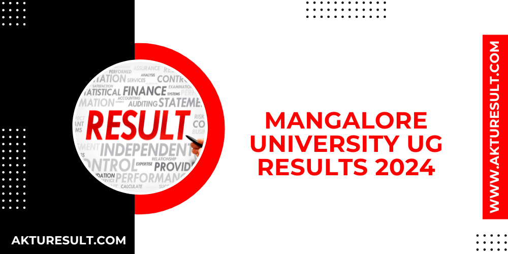 Mangalore University UG Results 2024