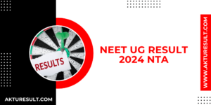 NEET UG Result 2024 NTA