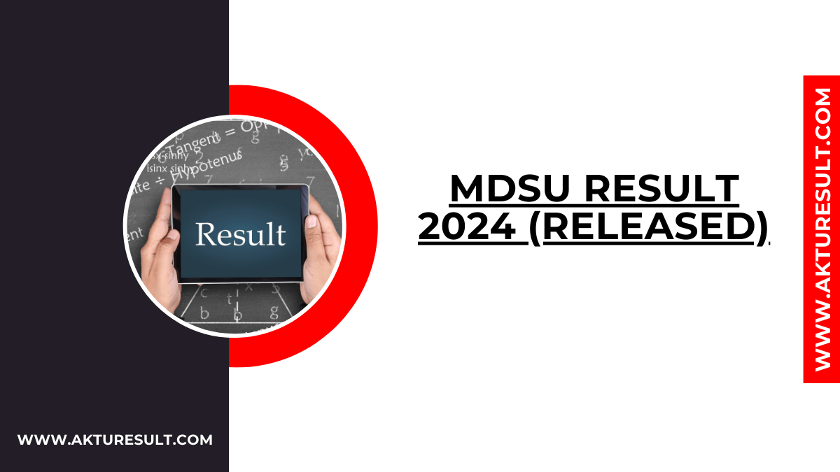 MDSU Result 2024