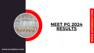 NEET PG 2024 Results