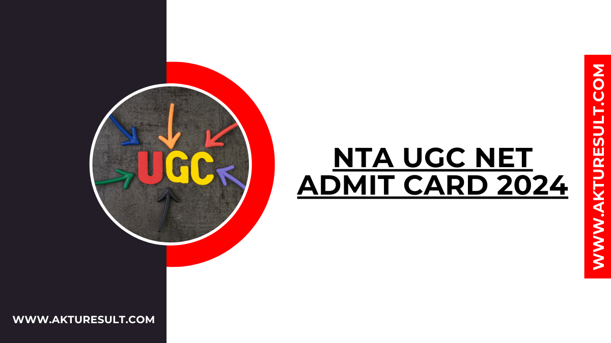 NTA UGC NET Admit Card 2024